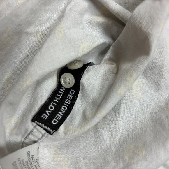 Rare KIDROBOT Nautical Anchor Sea Ahoy Button Up Shirt Men's XL - Picture 11 of 14